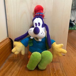 Authentic Purple & Green Goofy Plush - Disney Parks Exclusive